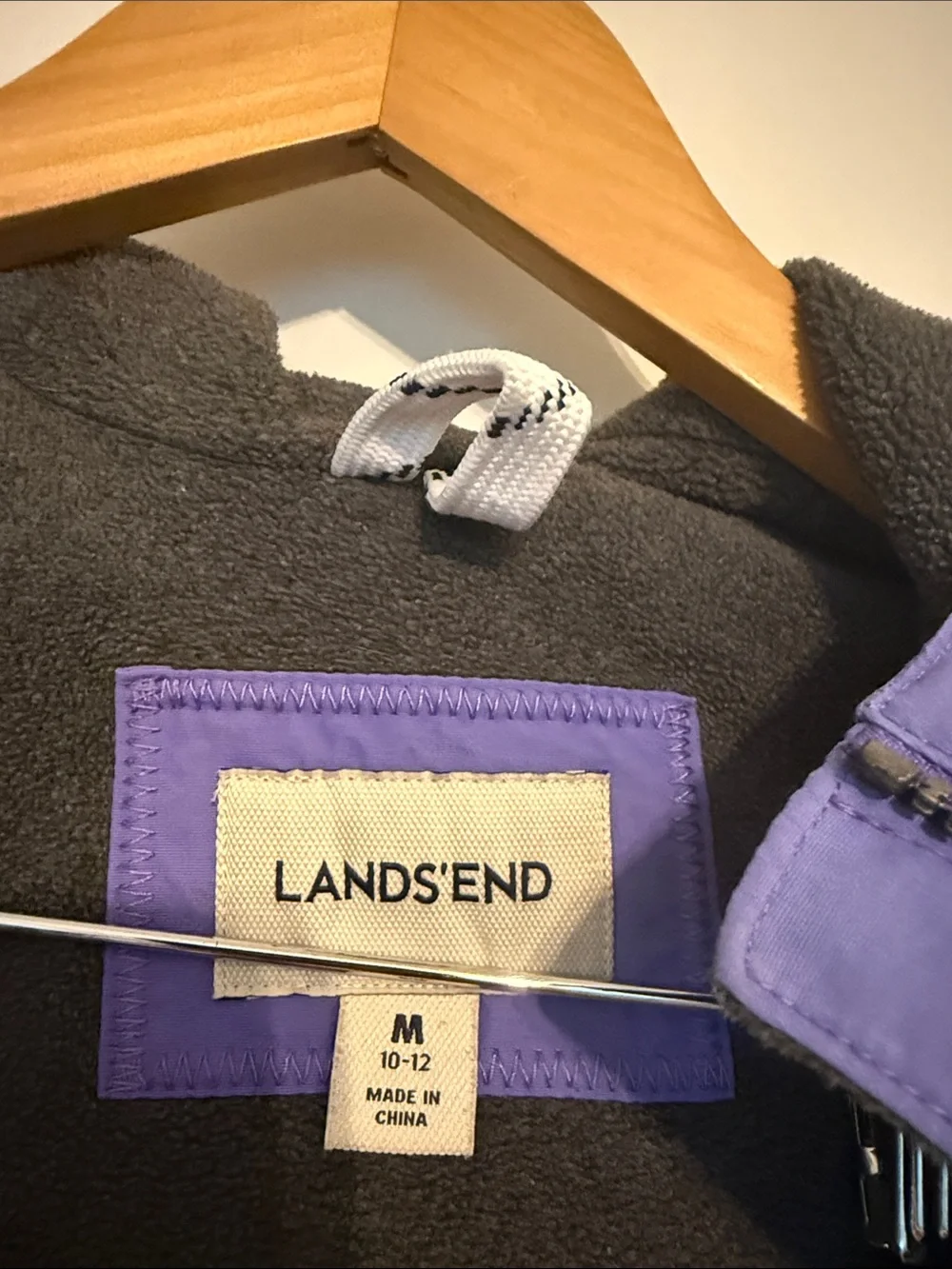 Lands End Winter Jacket Sz M (10-12)